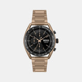 Center Court Men Quartz Black Dial Chronograph Stainless Steel Watch 1514027