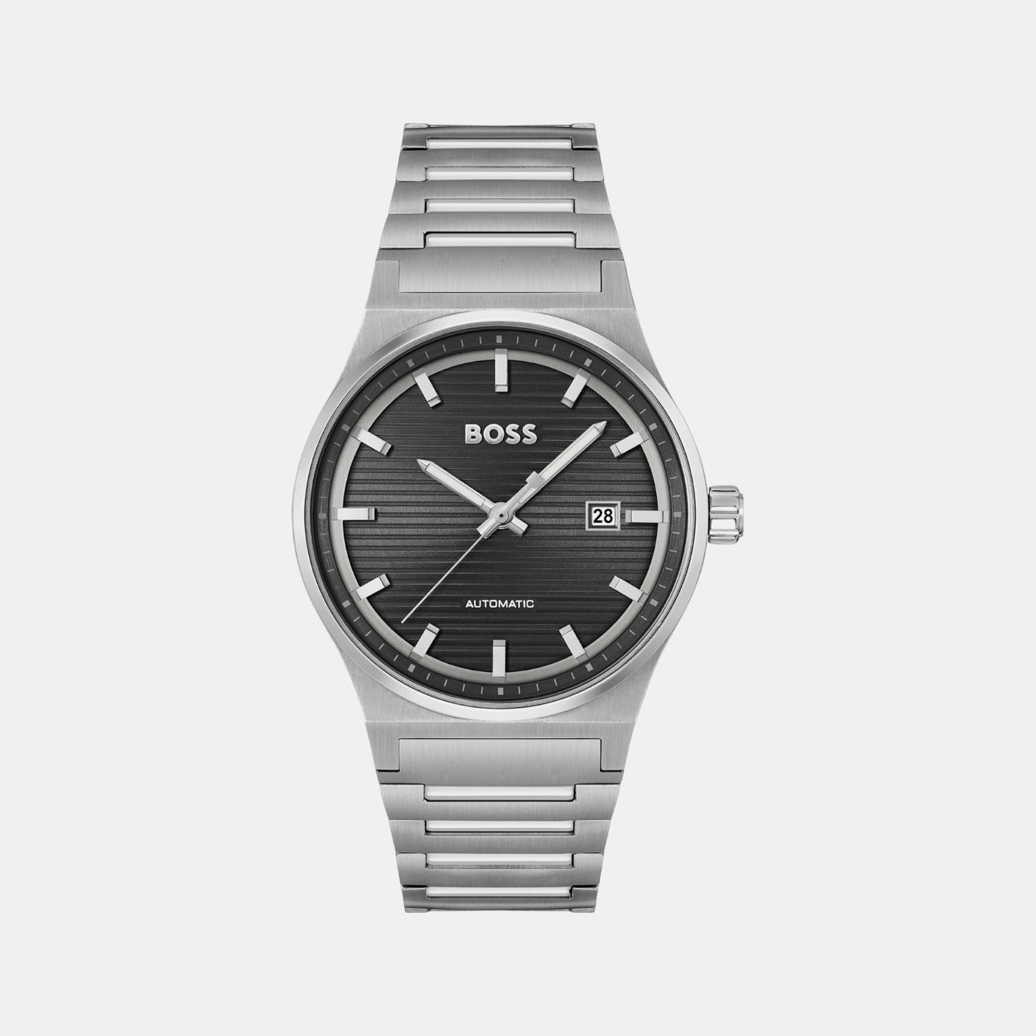Candor Men Quartz Black Dial Analog Stainless Steel Watch 1514117