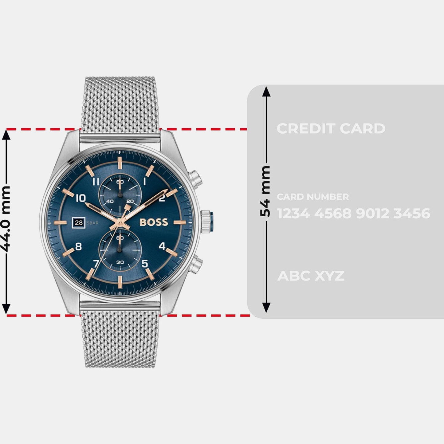 Skytraveller Men Quartz Blue Dial Chronograph Stainless Steel Watch 1514149