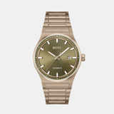Candor Men Automatic Green Dial Analog Stainless Steel Watch 1514184
