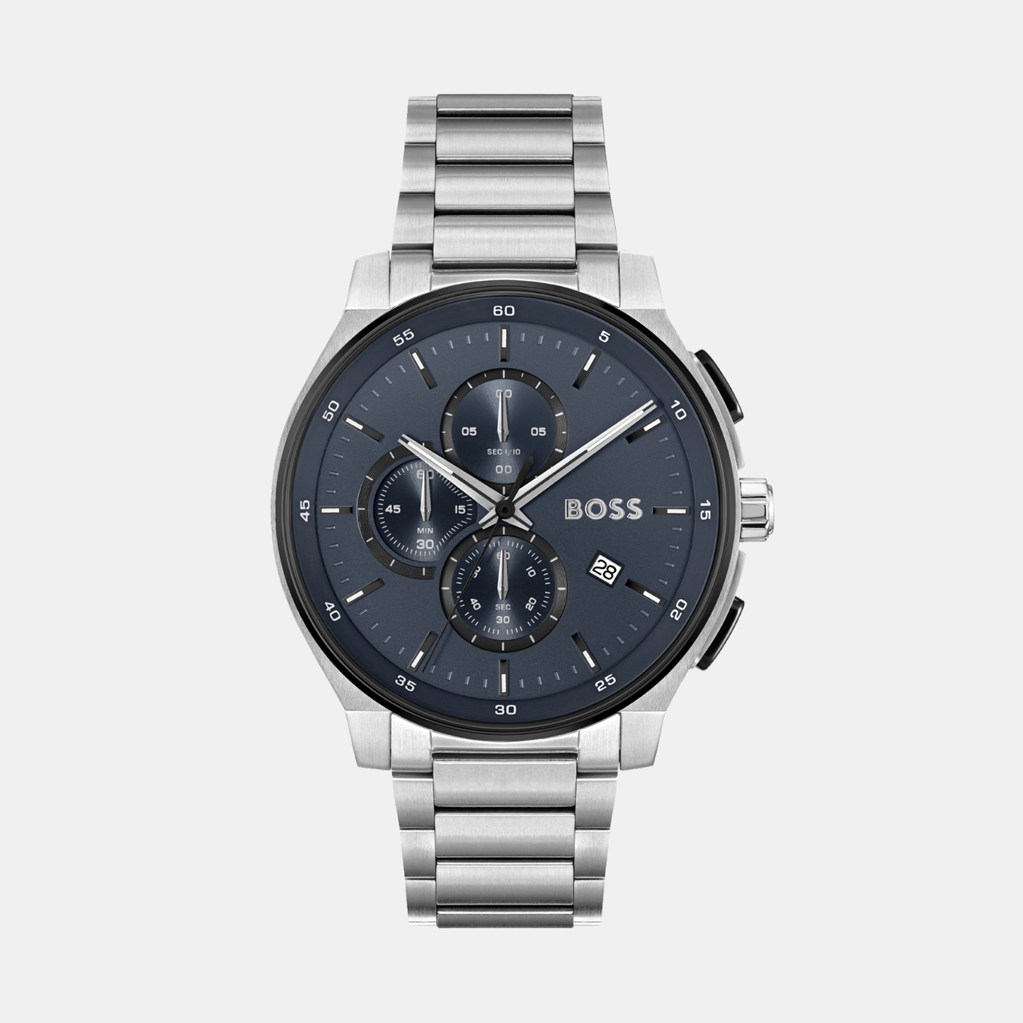 Peak 2.0 Men Quartz Blue Dial Chronograph Stainless Steel Watch 1514189