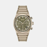 Candor Chrono Men Quartz Green Dial Chronograph Stainless Steel Watch 1514222
