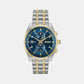 Skytraveller Men Quartz Blue Dial Chronograph Stainless Steel Watch 1514247