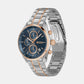 Grand Prix 40 Men Quartz Blue Dial Chronograph Stainless Steel Watch 1514260