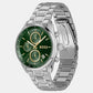 Grand Prix 40 Men Quartz Green Dial Chronograph Stainless Steel Watch 1514265