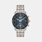 Tourmaster Men Quartz Blue Dial Multi-Function Stainless Steel Watch 1514288