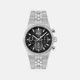 Candor Men Quartz Black Dial Chronograph Stainless Steel Watch 1514307