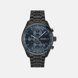 Grand Prix Men Quartz Blue Dial Chronograph Stainless Steel Watch 1514314