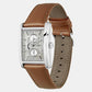 Principle Dress Men Quartz Silver Dial Multi-Function Leather Watch 1514316
