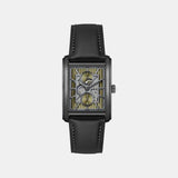 Principle Dress Multi Men Quartz Green Dial Multi-Function Leather Watch 1514317