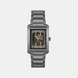 Principle Dress Men Quartz Grey Dial Multi-Function Stainless Steel Watch 1514319