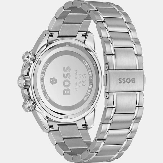 Sealiner Men Quartz Green Dial Chronograph Stainless Steel Watch 1514321