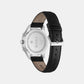 Men Quartz Black Dial Chronograph Leather Watch 1514326