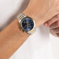 Stratus Men Quartz Blue Dial Analog Stainless Steel Watch 1514329