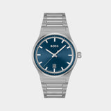 Candor Men Quartz Blue Dial Analog Stainless Steel Watch 1514076
