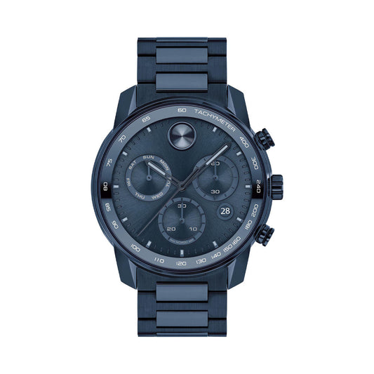 Movado BOLD Verso Ion-Plated Stainless Steel Men's Watch 3600868