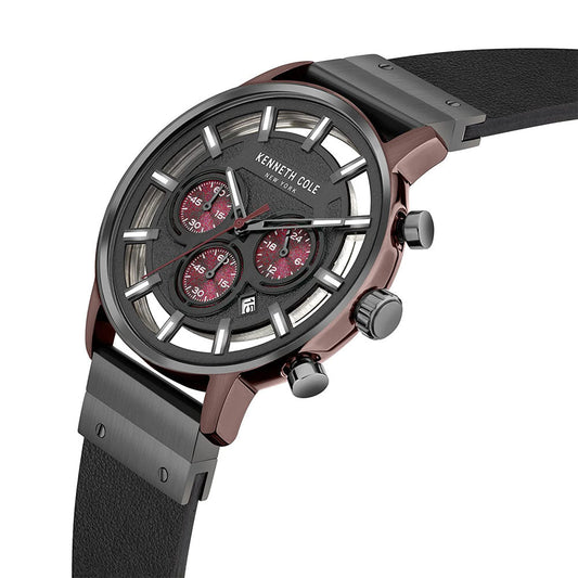 KENNETH COLE KCWGC2105204MN Modern Dress Sport Chronograph Watch For Men