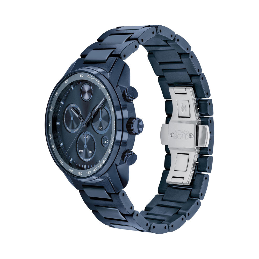 Movado BOLD Verso Ion-Plated Stainless Steel Men's Watch 3600868