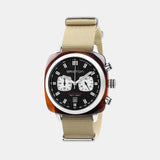 Clubmaster Sport Men Quartz Beige Dial Chronograph NATO Watch 17142.SA.TS.1.NK