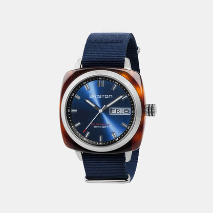 Men Quartz Blue Dial Analog NATO Watch 17342.SA.TS.9.NNB