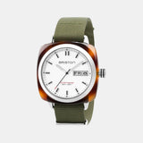 Clubmaster Sport Men Quartz White Dial Analog NATO Watch 17342.SA.TS.2.NGA