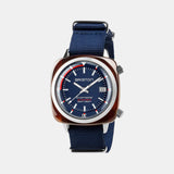 Clubmaster Diver Men Automatic Blue Dial Analog NATO Watch 17642.SA.TD.15.NNB