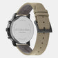 Swiss Gauge Men Quartz White Dial Chronograph Leather Watch 25000030