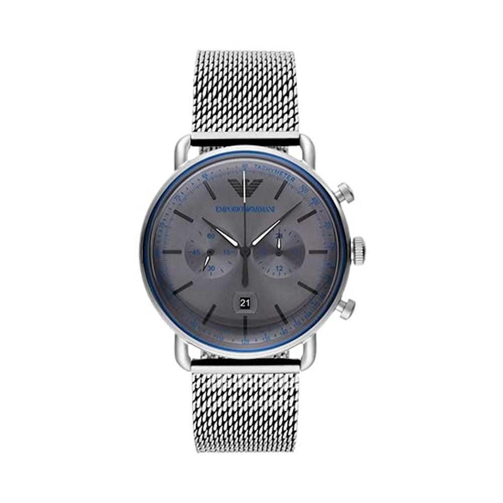 Emporio Armani Analog Grey Dial Men's Watch-AR11383