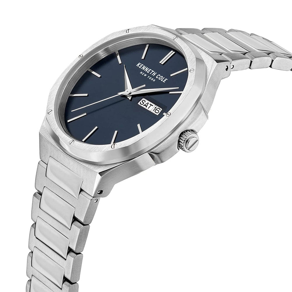 Kenneth Cole Analog Blue Dial Men's Watch-KCWGH2104803MN