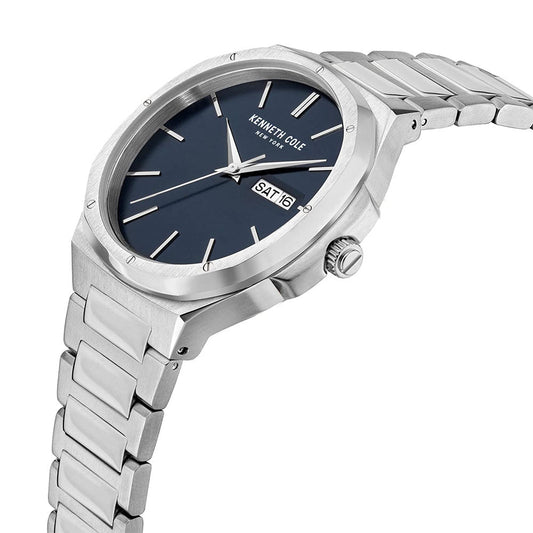 Kenneth Cole Analog Blue Dial Men's Watch-KCWGH2104803MN