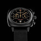 Clubmaster Sport Men Quartz Black Dial Chronograph NATO Watch 18142.PBAM.BS.4.NB