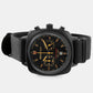 Clubmaster Sport Men Quartz Black Dial Chronograph NATO Watch 18142.PBAM.BS.4.NB