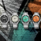 5 Sports Men Automatic Orange Dial Analog Stainless Steel Watch SRPK35K1