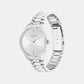 Ck Iconic Unisex Quartz Silver Dial Analog Stainless Steel Watch 25200168