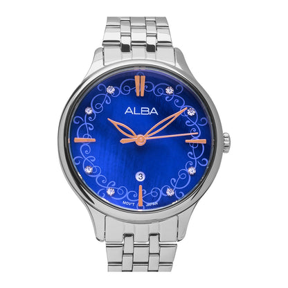 AH7CR5X1 Blue MOP Patterned Dial
