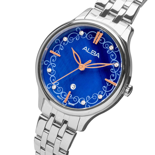 AH7CR5X1 Blue MOP Patterned Dial