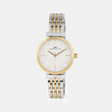 Women Quartz Silver Dial Analog Metal Watch 2013D-M1203
