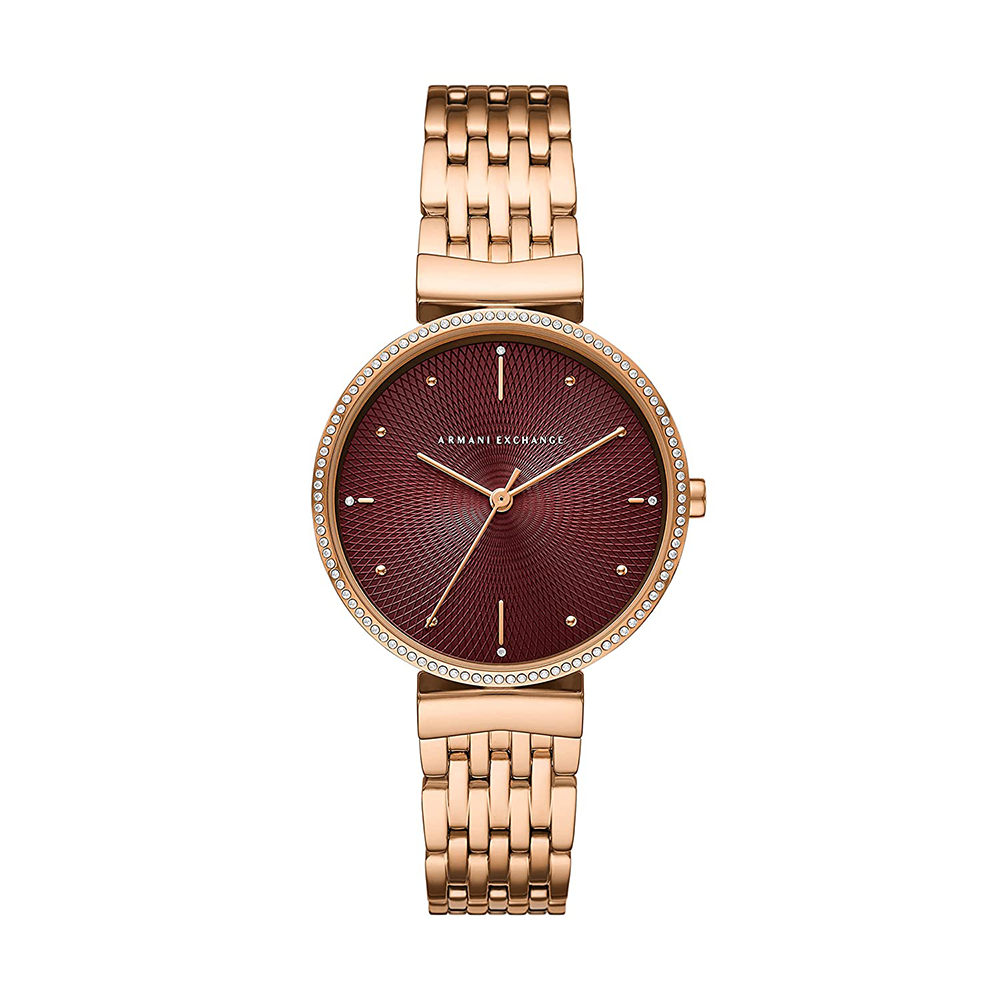 Armani Exchange Analog Red Dial Women's Watch - AX5912