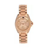 Michael Kors Blair Round Analog Rose Gold Dial Ladies Watch - MK5613