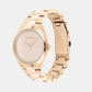 Admire Women Quartz Gold Dial Analog Stainless Steel Watch 25200368