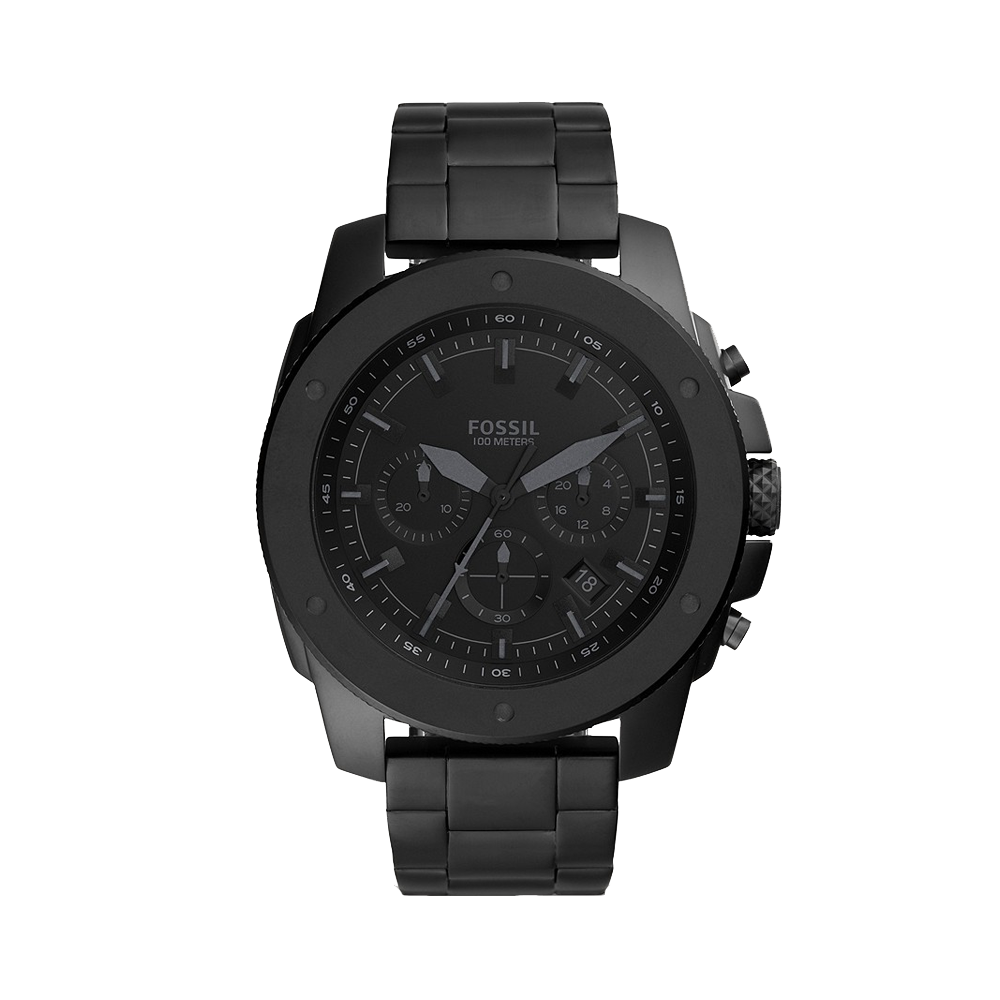 Fossil FS5717 Mega Machine Analog Black Dial Men's Watch