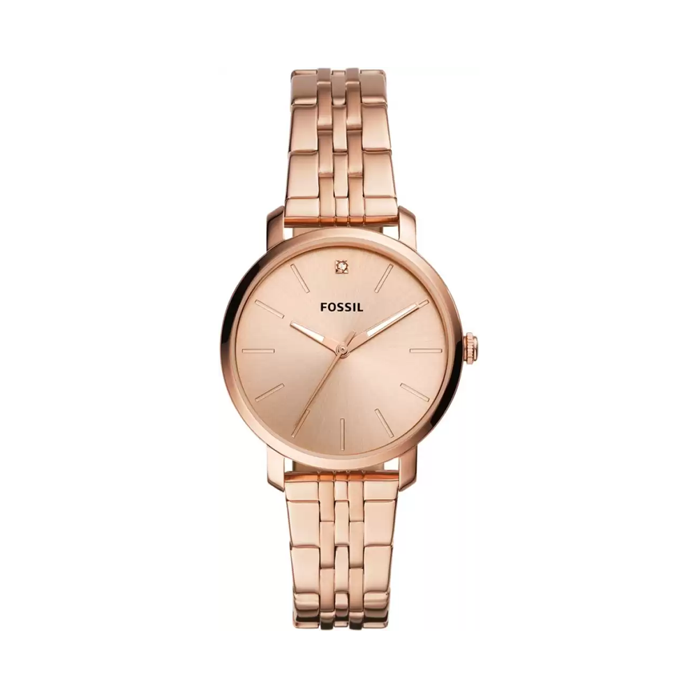 Fossil BQ3567 Lexie Luther Analog Rose Gold Dial Women's Watch