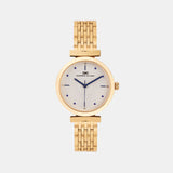 Women Quartz Gold Dial Analog Metal Watch 2013C-M0303