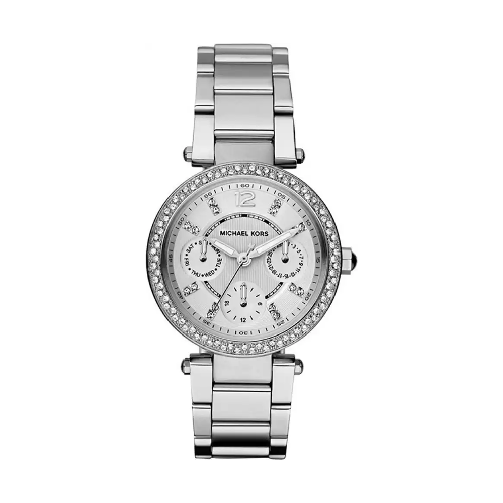 Michael Kors Mini Parke Analog Silver Dial Women's Watch - MK5615
