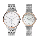 Fossil FS5562SET The Andy And Addison Set Analog Watch For Couple