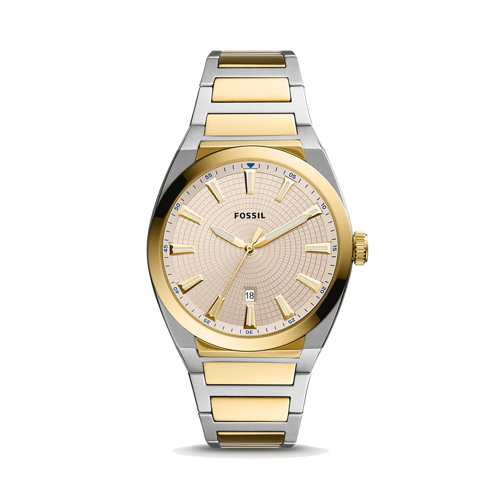Fossil FS5823 Everett Analog Cream Dial Men's Watch