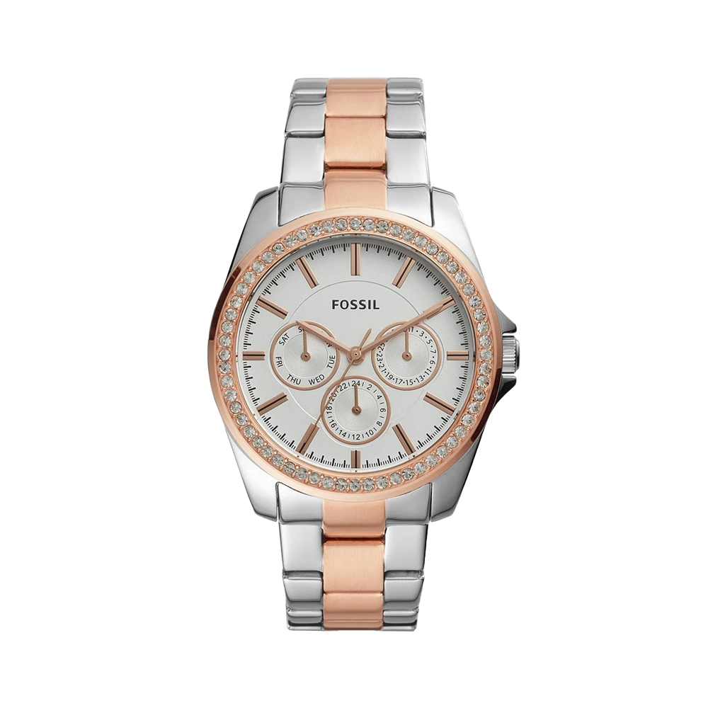 Fossil BQ3420 Janice Multifunction Stainless Steel Watch For Men