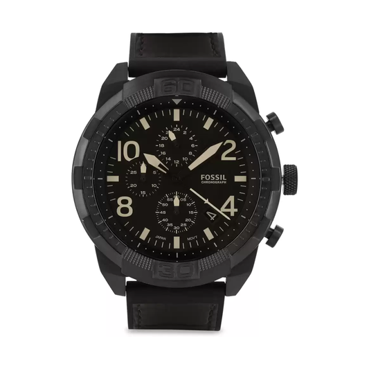 Fossil FS5713 Bronson Analog Black Dial Men's Watch