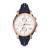 Fossil ES3838 Original Boyfriend Analog Silver Dial Women's Watch