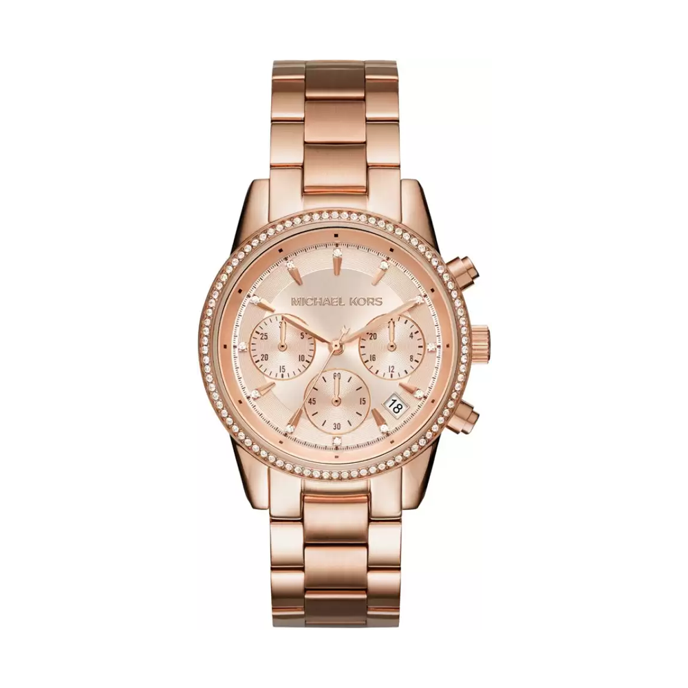 Michael Kors Bryant Analog Rose Gold Dial Women's Watch-MK6357
